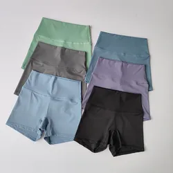 Pantaloncini da Yoga da donna estivi pantaloncini sportivi a vita alta Fitness collant Push-Up bottino pantaloni corti pantaloncini da palestra pantaloncini da ciclismo donna