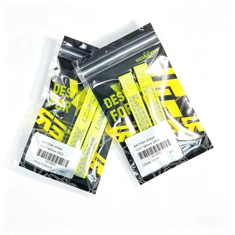 2PCS FPVRACER Reinforced Battery Strap for RC FPV Drone, 300D Polyester with Metal Buckle
