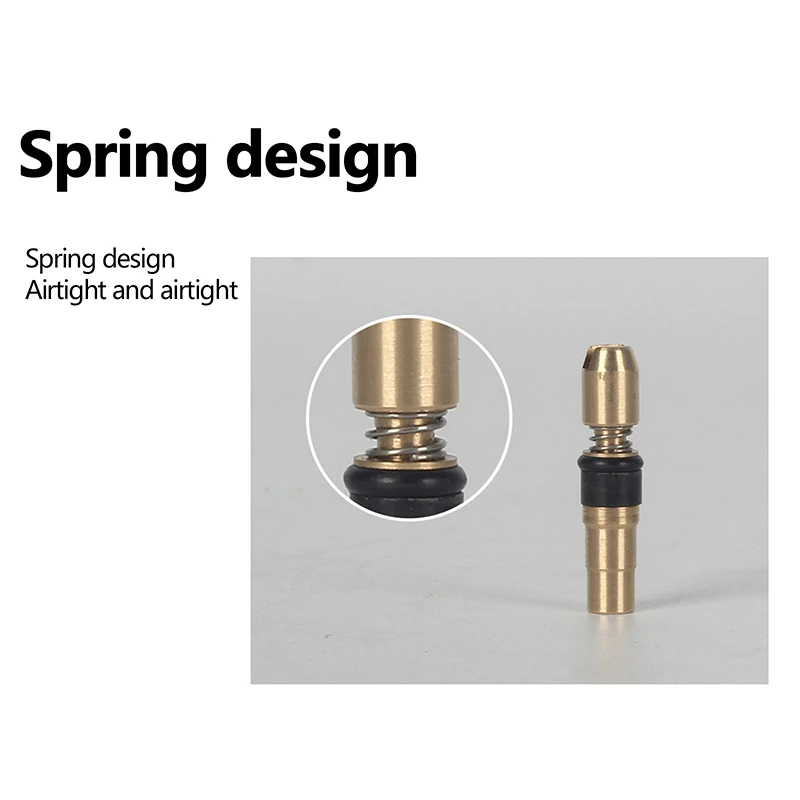 1PCS 6Mm High Pressure Pump 30Mpa Repair Parts Three-Stage Piston Head High Pressure Copper Head