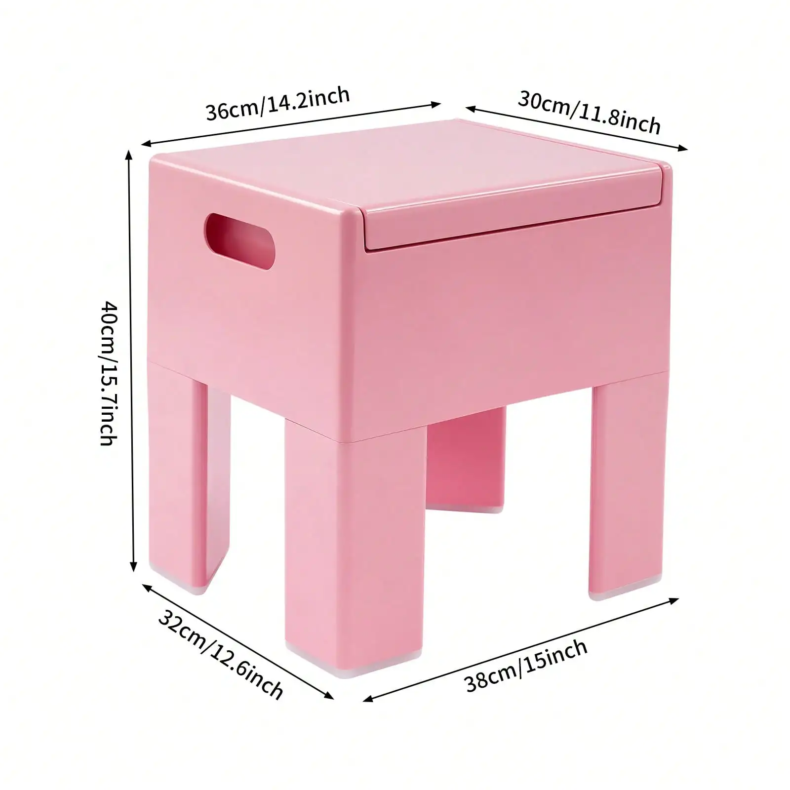Small Side Table for Bedroom, Dorm and Small Spaces, Multifunctional End Table, Home Decor End Table Robust and Durable