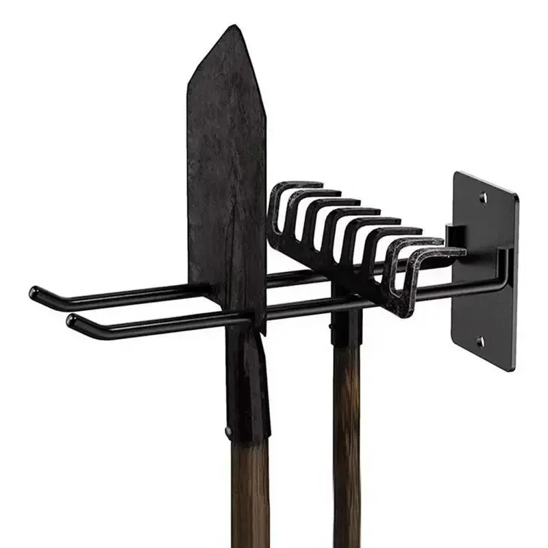 Ganchos para sistema de almacenamiento de herramientas, soporte de pared, almacenamiento de garaje, organizador de herramientas de jardín multiusos para almacén, gancho de pared para garaje