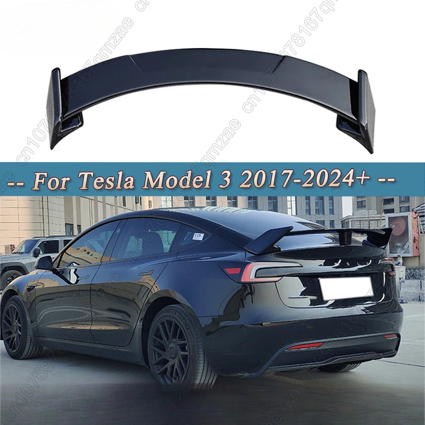 For Tesla Model 3 Highland 2024 Body Kit Front Lip Side Skirt Rear Spoiler Model 3 CMST Style Tuning Exterior Auto Accesories