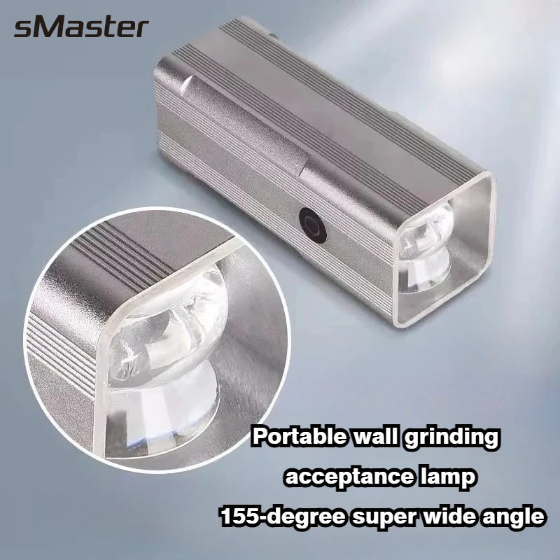 USB Interface Portable Wall Grinding Acceptance Artifact LED Flashlight  Decoration Long Life Leveling Lamp