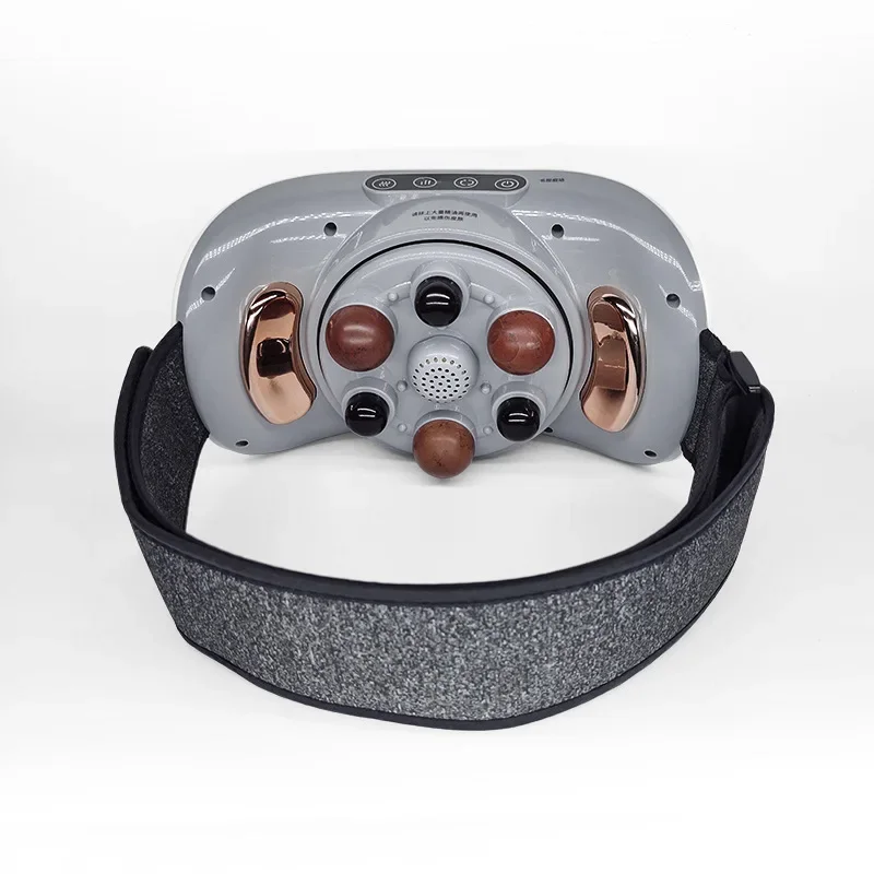 HOT Abdominal Massager Is A Divine Tool for Kneading The Abdomen Fully Automatic Heating Moxibustion Waist Massage and Be