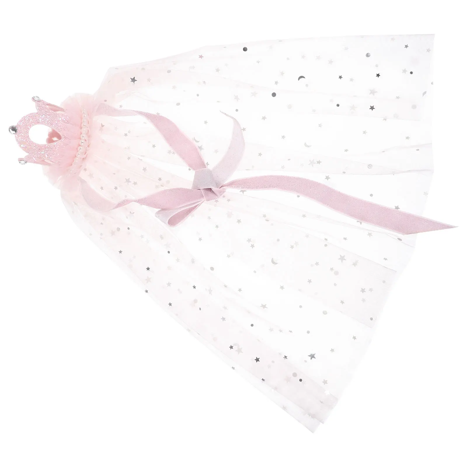 الحيوانات الأليفة تاج الحجاب الزفاف خوذة قابل للتعديل خفيفة الوزن الحجاب الزفاف للكلاب القط حفل زفاف الديكور غطاء الرأس الحيوانات الأليفة