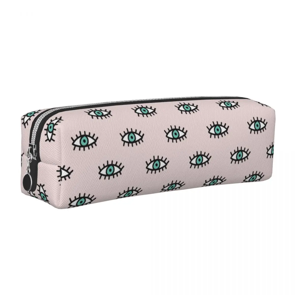 

Розовый пенал от сглаза Назар Lucky Charms, греческий амулет, сумка для ручек, студенческая большая вместимость, школьные косметические пеналы