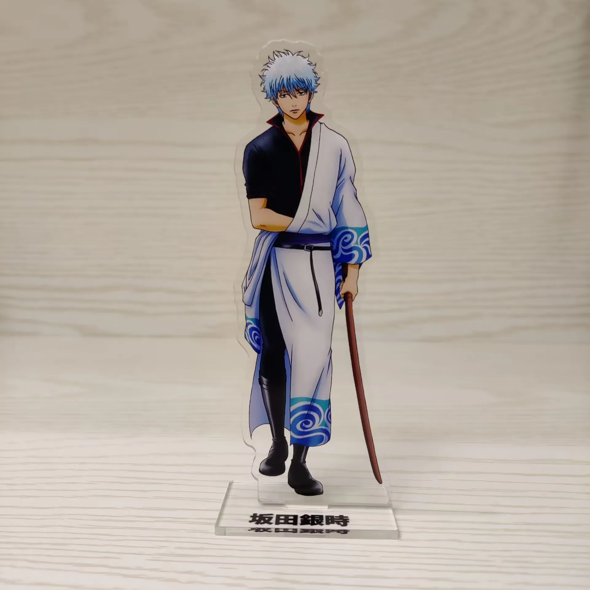 Gintama Anime Figure Hijikata Toshirou Takasugi Shinsuke Acrylic Stands Sakata Gintoki Model Fans Desk Decor Prop Christmas Gift