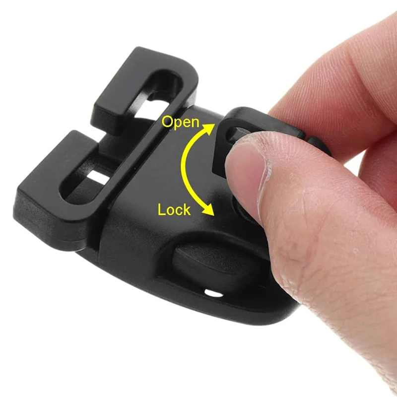 

ABSS-4 Sets Spa Hot Tub Cover Clips Latch Replacement Kit Hot Tub Cover Latches Clip Lock For Cover Straps With Keys, Durable