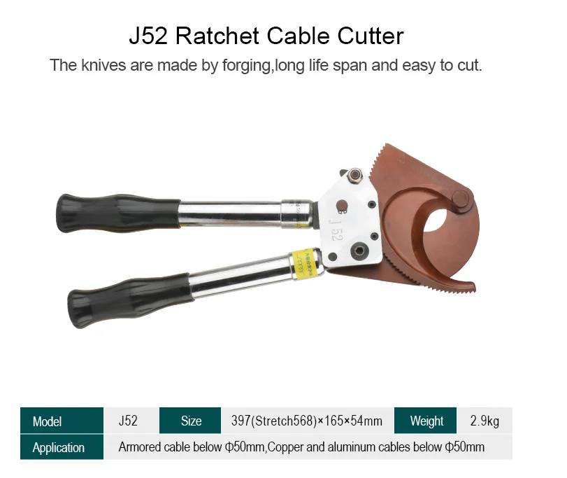 J52 armoured cable cutter