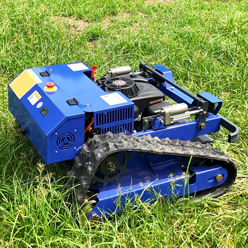 カスタマイズ可能なリモコン式草刈機、ロボット芝刈り機、ユーロV排出ガス規制適合、効率的な芝生管理
