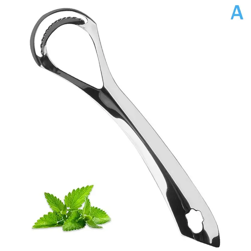 Stainless Steel Tongue Scraper Tongue Coating Cleaner Tongue Coating Brush Oral Tongue Cleaner Tool Fresh Breath