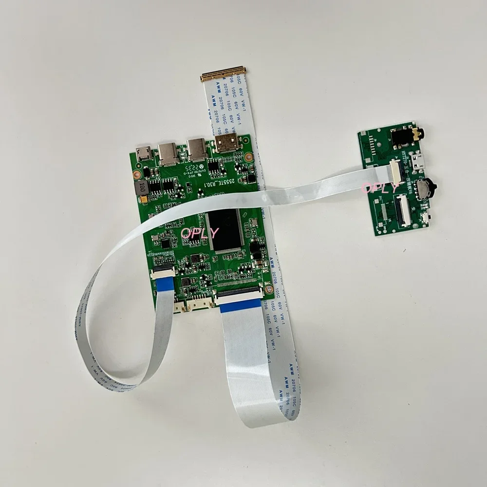 MINI-compatible LCD Laptop EDP Controller Board Kit For LP133WQ1 NE133QDM 13.3“ 2560X1600 Micro USB TYPE-C Screen  DIY monitor