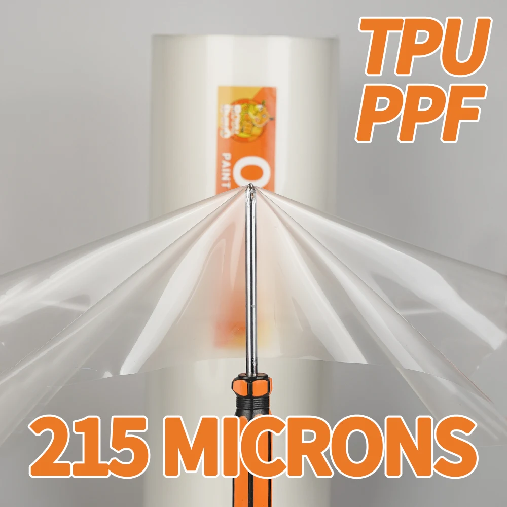 8.5Mil Hydrophobic Coating High Glossy Transparent Self Healing TPU PPF Paint Protection Film for Car Motorcycle Body
