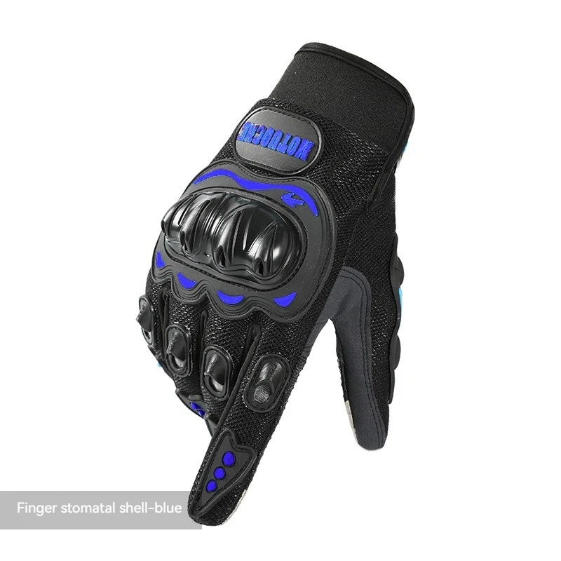 Four Seasons Racing Gloves Summer Warm Motorcycle Anti-fall Anti-Slip Touch Screen Men's and Women's Motorcycle Gloves