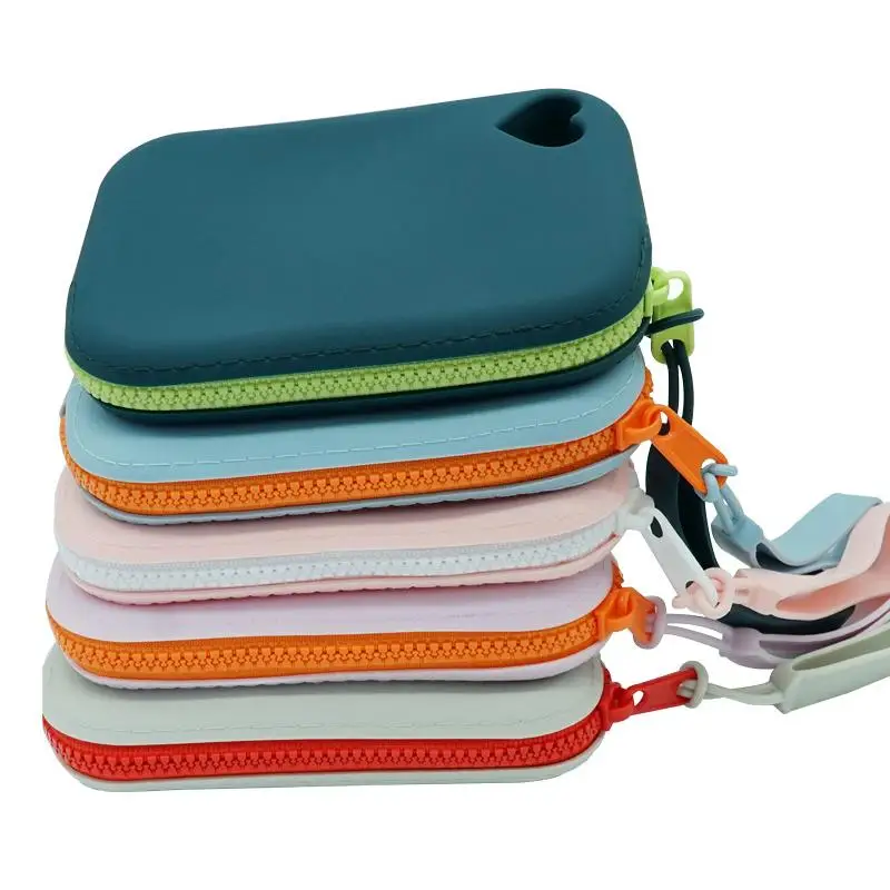 Silicone Organizer Storage Bag Leakproof Portable Multipurpose Case for Makeup School Supplies Travel