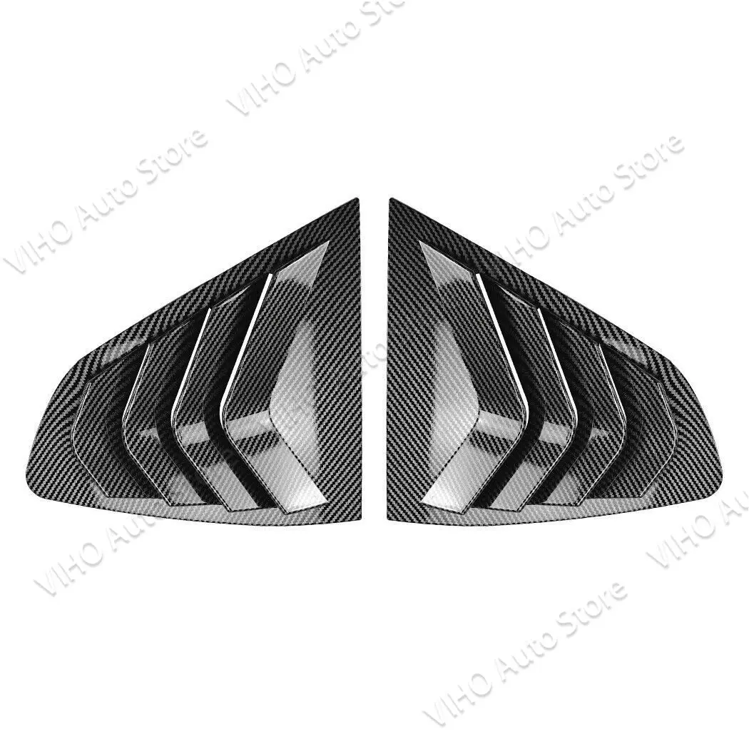 Tampa do obturador lateral da janela da grelha traseira, adesivo guarnição, ventilação de ar para BMW X4 G02 28i 30i 35i M40i 2018 2019 2020 2021 2022 2024 +