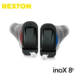 Rexton MyCore InoX CIC Combines comfort and cosmetic appeal of fitting invisibly inside the ear canal