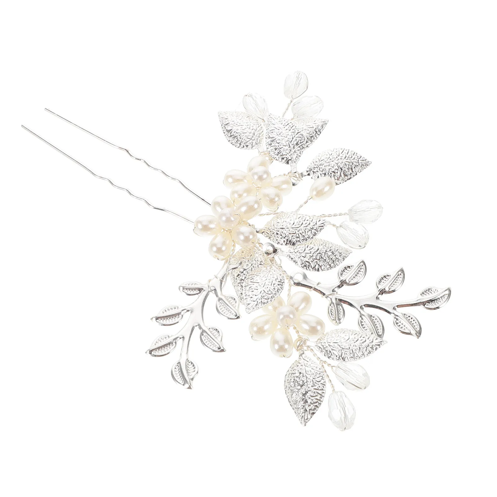 

Винтажная свадебная заколка для волос с имитацией жемчуга и цветочным декором, набор декоративных гребней для волос для женщин, аксессуары для свадебных причесок