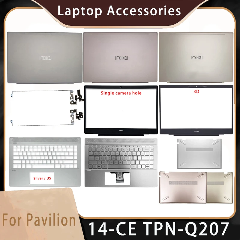 

New For HP Pavilion 14-CE TPN-Q207;Optional Laptop Accessories Lcd Back Cover or Front Bezel or Palmrest or Bottom or Hinges