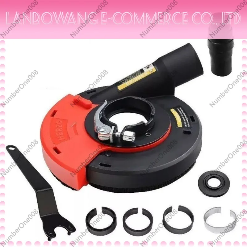 Dust Collection Shroud For Angle Grinder Dust Proof Cutting Grinding Cover For Stone Concrete Dry Cutting Work