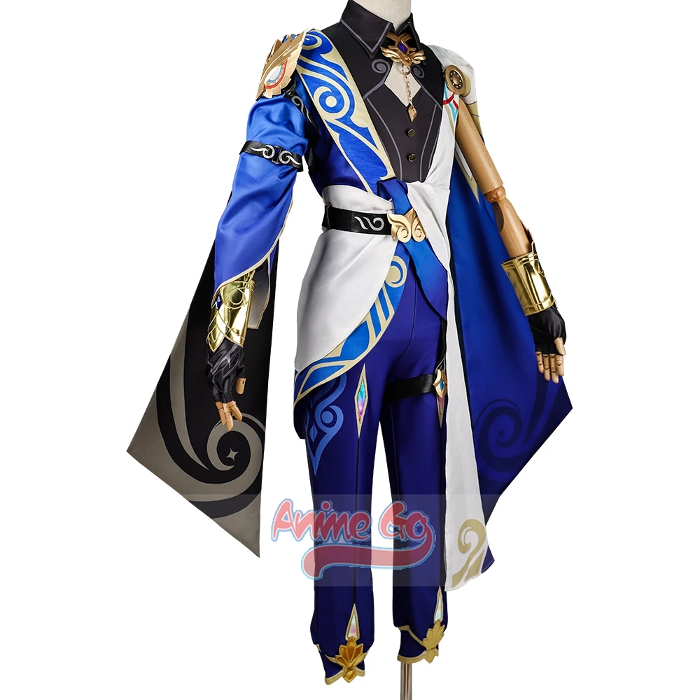 Veritas Ratio Cosplay Honkai Star Rail Dr.Ratio Costume Men Game Role Play Uniform Outfits C08757-A