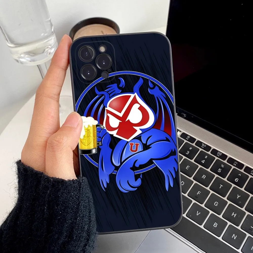 Chile U-University Logo Phone Case Silicone Soft For Iphone 16 15 14 13 12 11 Pro Mini XS MAX Plus X Cover - náhled 5