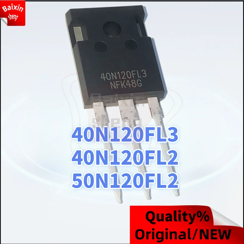

10PCS NEW 40N120FL2/NGTB40N120FL2WA 40N120FL3/NGTB40N120FL3 50N120FL2/NGTB50N120FL2 TO-247 IGBT tube for welding machine