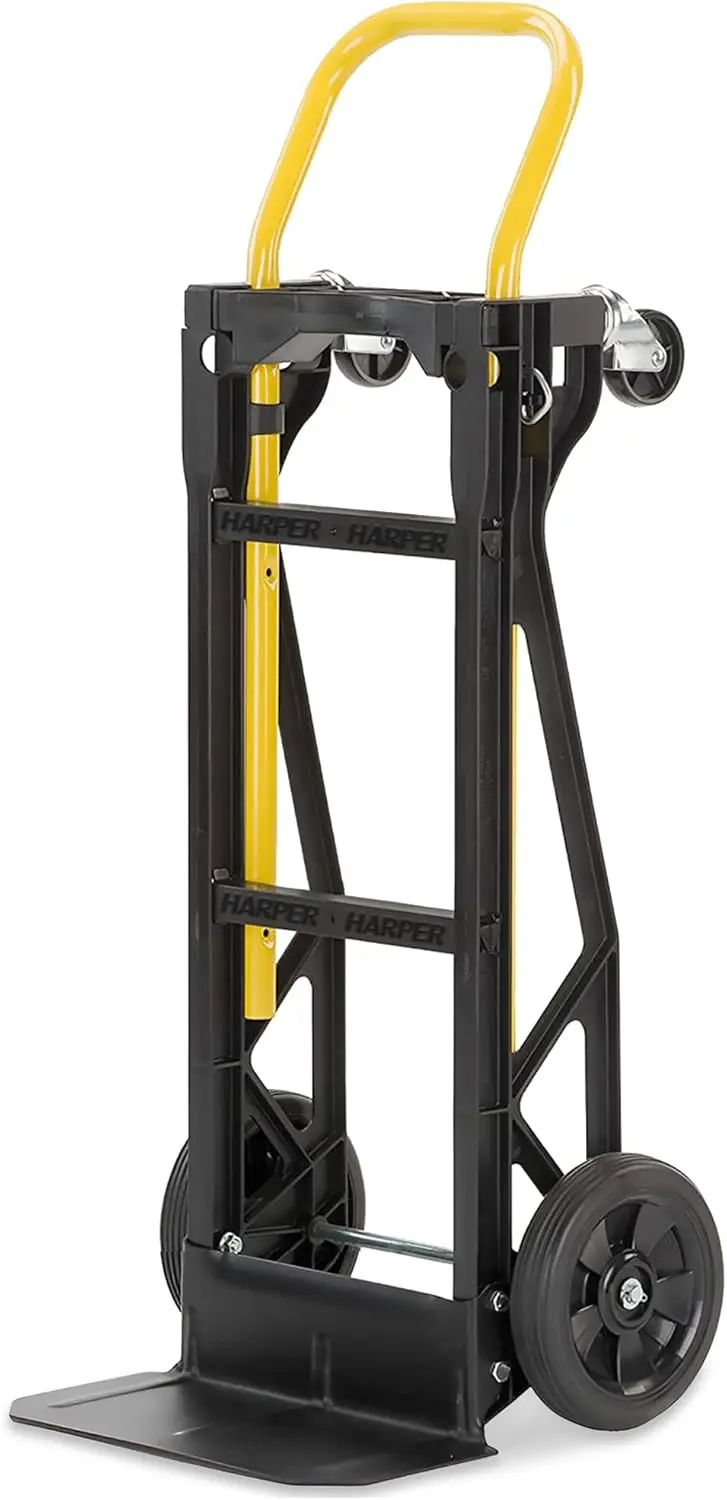 

Trucks Convertible Nylon Hand Truck w/ Stair Glides, 300lb Dolly & 400lb Cart Limit