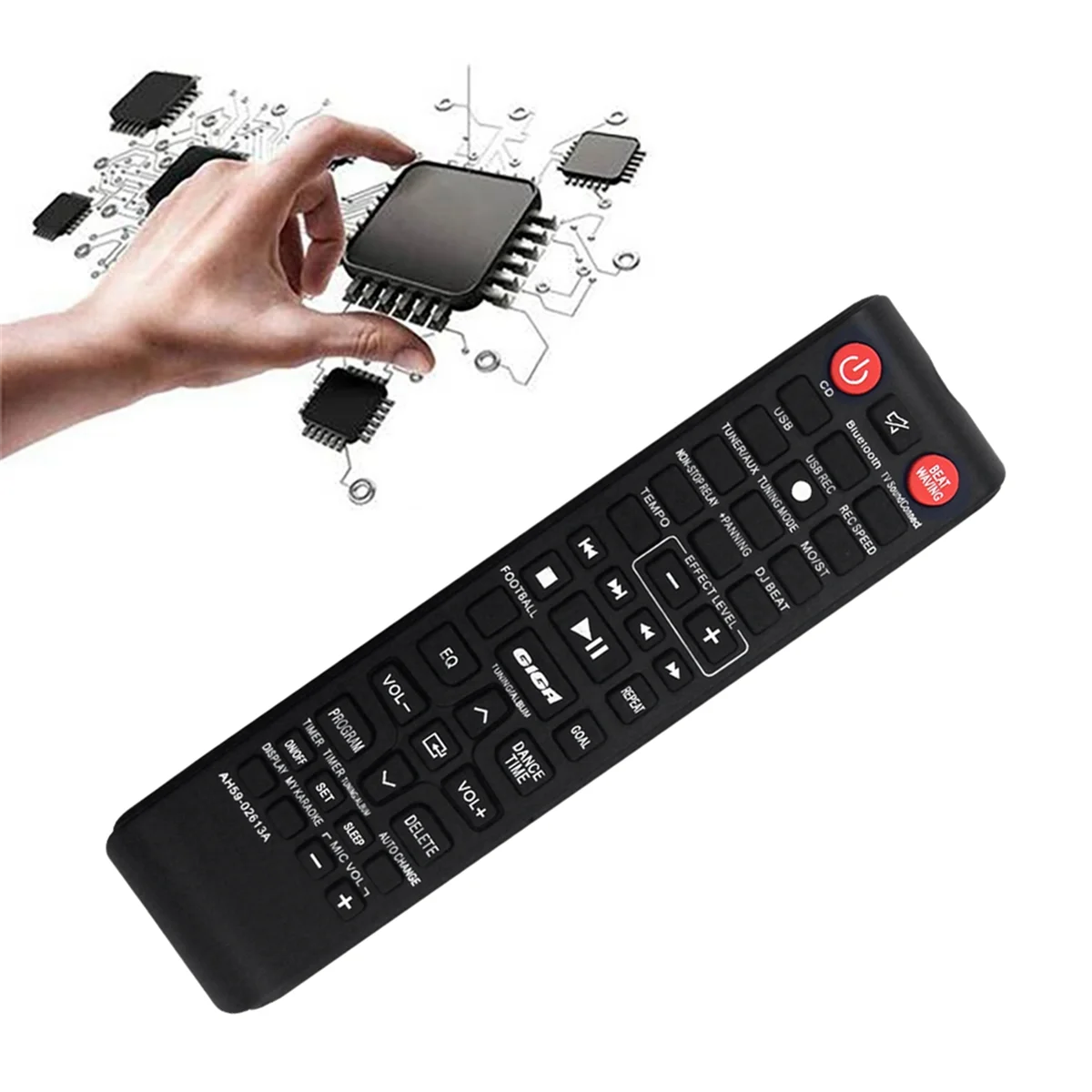 OIIRGO-AH59-02613A 交換用リモコン Samsung プレミアム HI-FI コンポーネント MX-HS6000 MX-HS7000 MX-HS8500 MX-HS9000 MX-HS7000/ZA