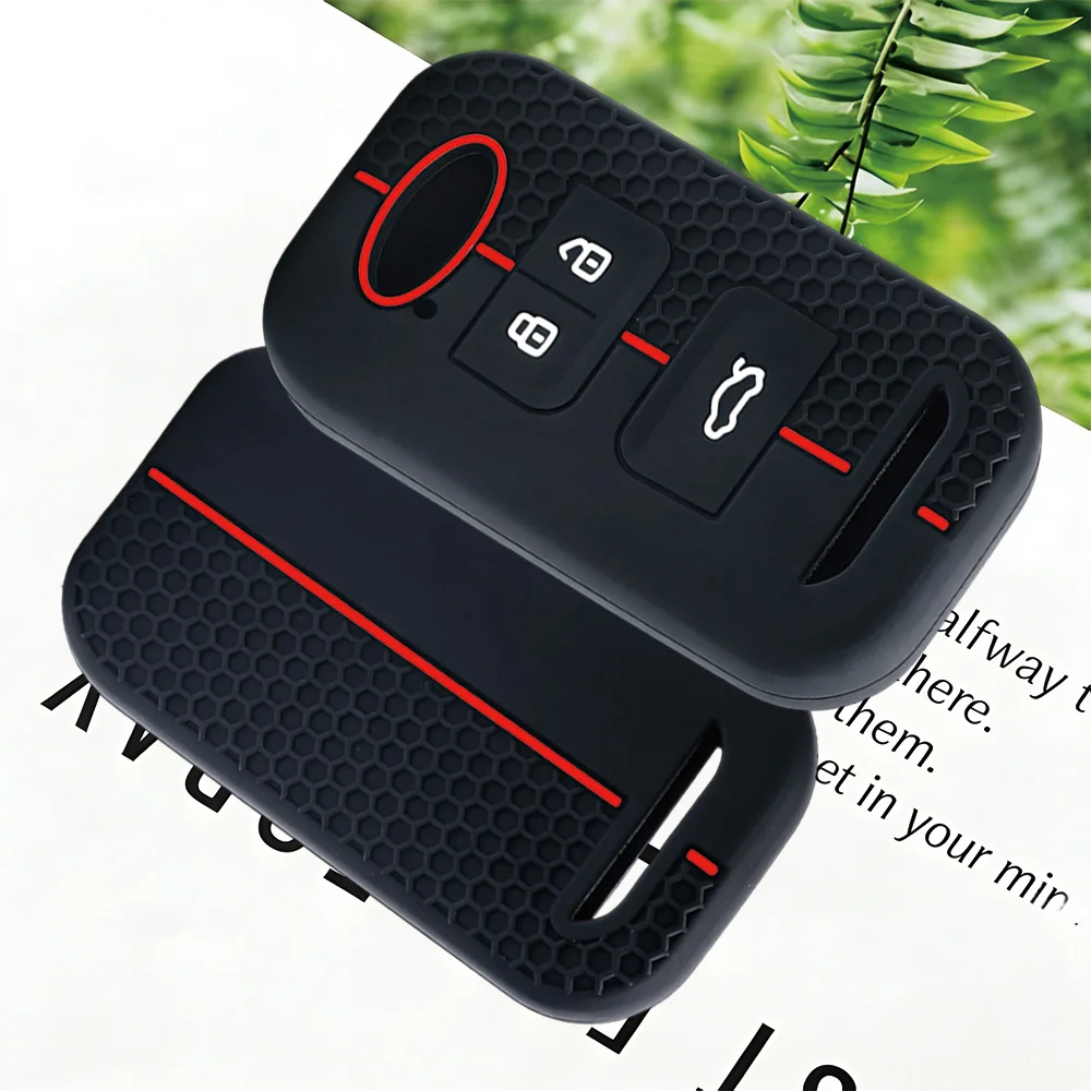 3 Buttons Silicone Car Key Case For Chery Tiggo 4 Pro 2022 3 Pro Tiggo 8 7 5 4 3 5X Arrizo 5 Cheri Tigo Remote Fob Protect Case