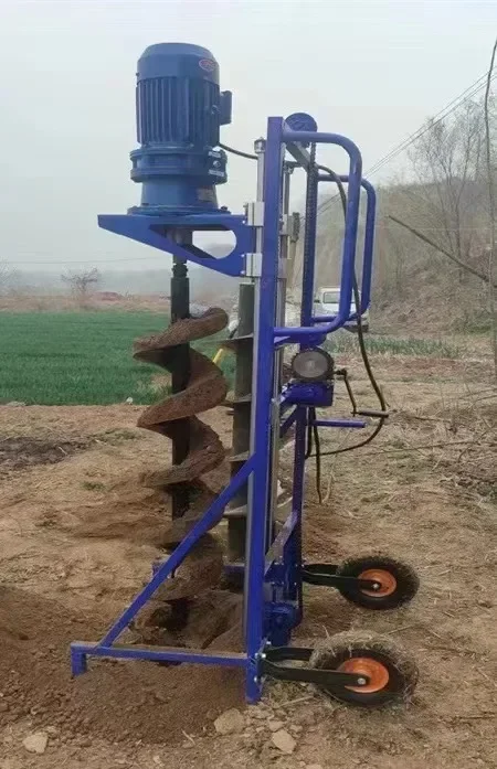 Alat Bor Tanah untuk Menanam Pohon, Mesin Penggali Taman
