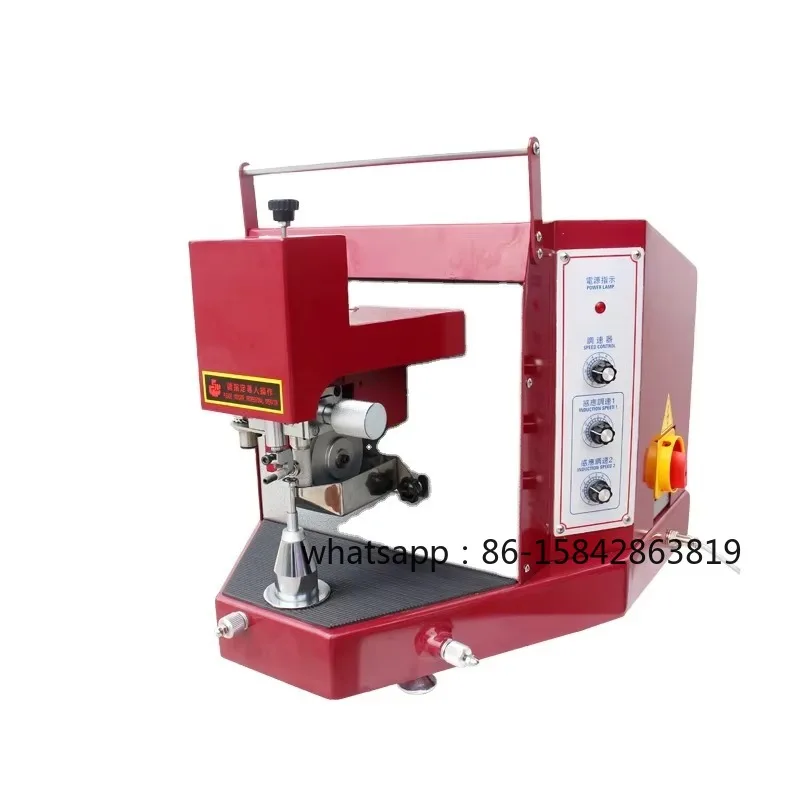 XD-164 Automatic Leather Inking Machine for Shoes Bags Belts Albums Paper Clothes Dress Straps Wallets