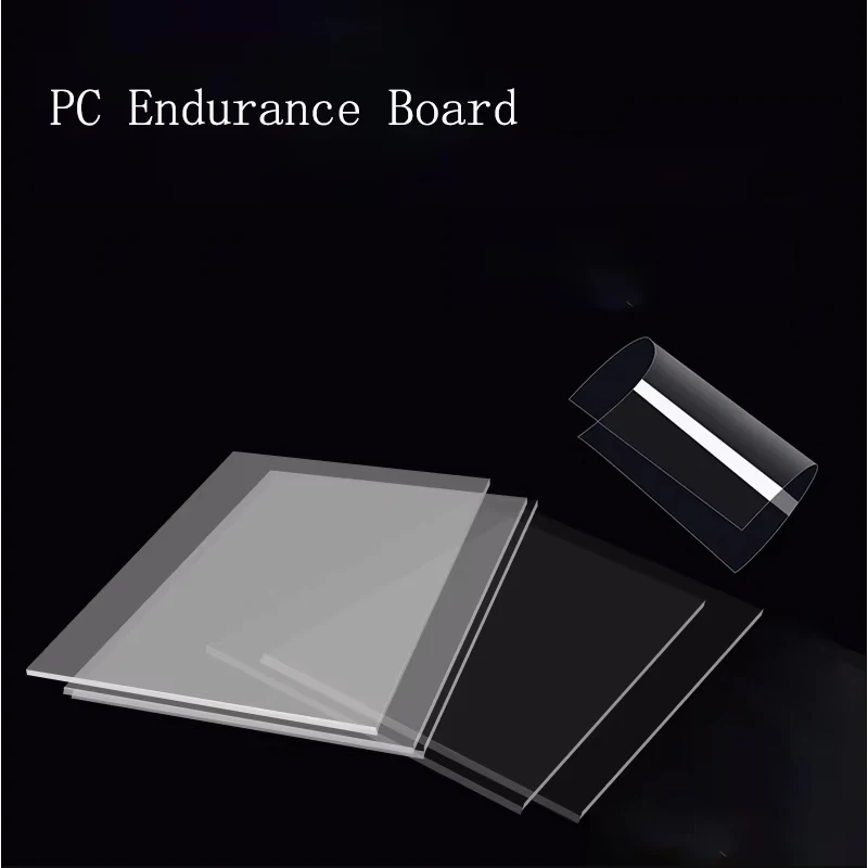 1/2Pcs PC Endurance Sheet 200x200 200x250 200x300mm Polycarbonate Materials Custom Cut Plastic Sheet Profile Plate Thick 2-5mm - Image 4