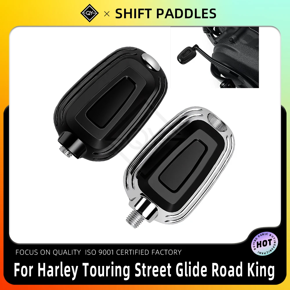 Motorcycle Shift Paddles Shift Shifter Peg For Harley Touring Street Glide Road King Softail Sportster Dyna