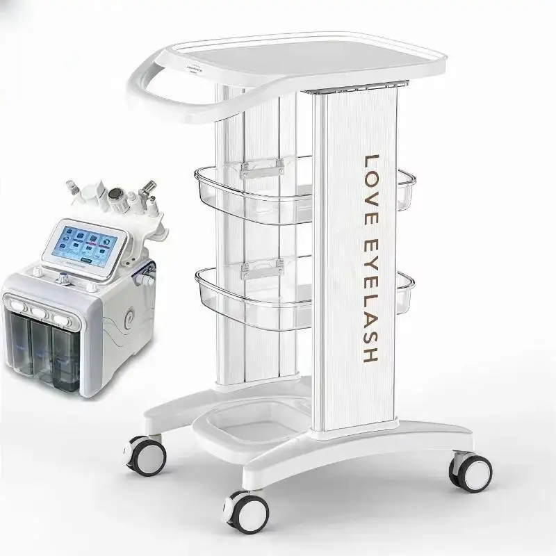 Furniture Nail Salon Shaving Table Cart Organizer Rolling Utility Wheels Trolley Carrito Auxiliar Spa Hotel Family Furniture