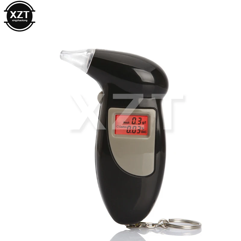 

1 Pc Professional Digital Breath Tester Breathalyzer Alcohol Breath Tester Alcohol Detector Lcd Detector Backlight Light