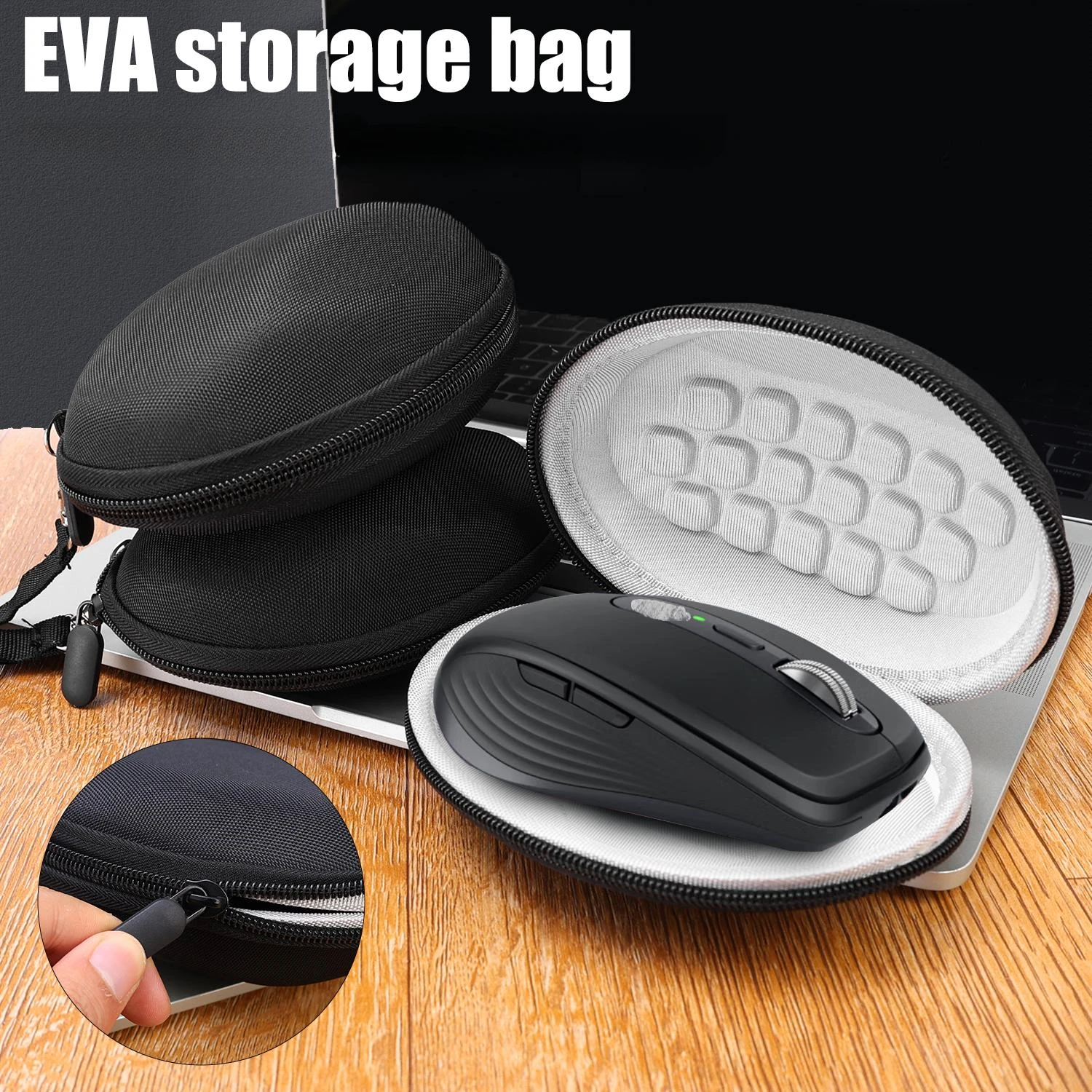 Dustproof Hard EVA Storage Case for Logitech Anywhere 1/2/3 Waterproof Moistureproof Mice Bag for Logitech Master 3/3S/G700S