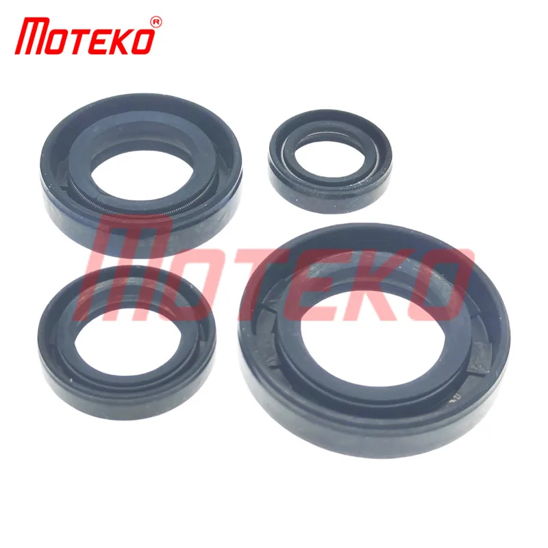 Juego de 4 Retenes de Aceite BX19050142 para Honda Titan150, CBF125, CBF150, GL150, GL150 Cargo, XR150L 20*34*7MM, 16*28*7MM, 14*22*5MM, 12*18*5MM