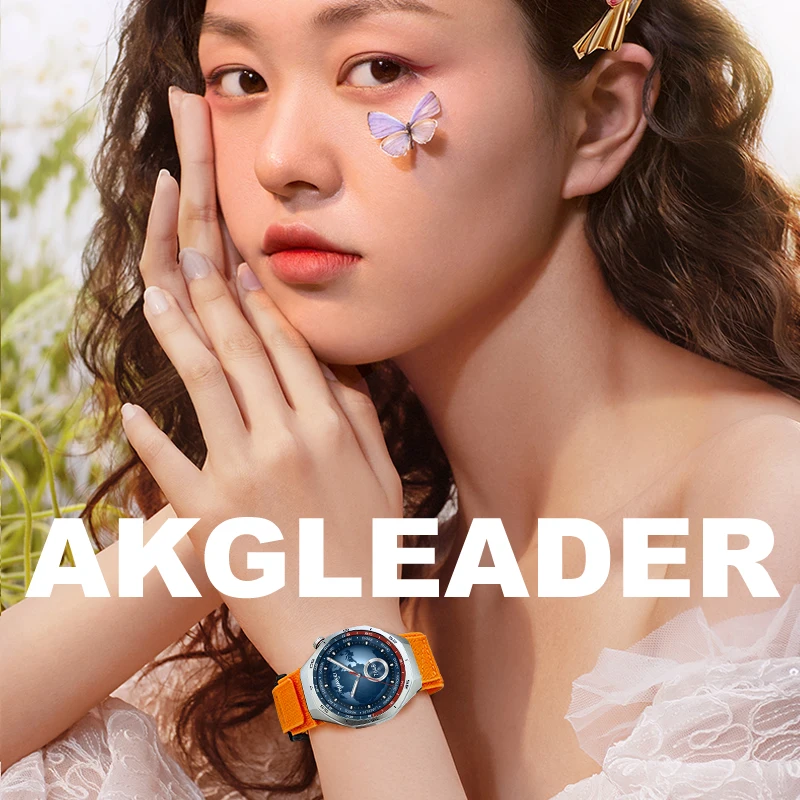AKGLEADER Lightweight Nylon Strap magnetic buckle for Huawei Watch GT 5 Pro Strap 22mm 26mm Strap for Watch 4 Pro Bracelet Strap