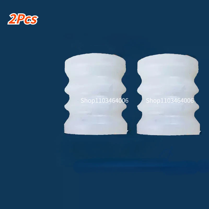 Anéis de vedação de silicone para Ice Cream Maker Tubos elásticos de manga, Peças sobressalentes para agitador, Soft Serve Machines, Acessórios, 2Pcs