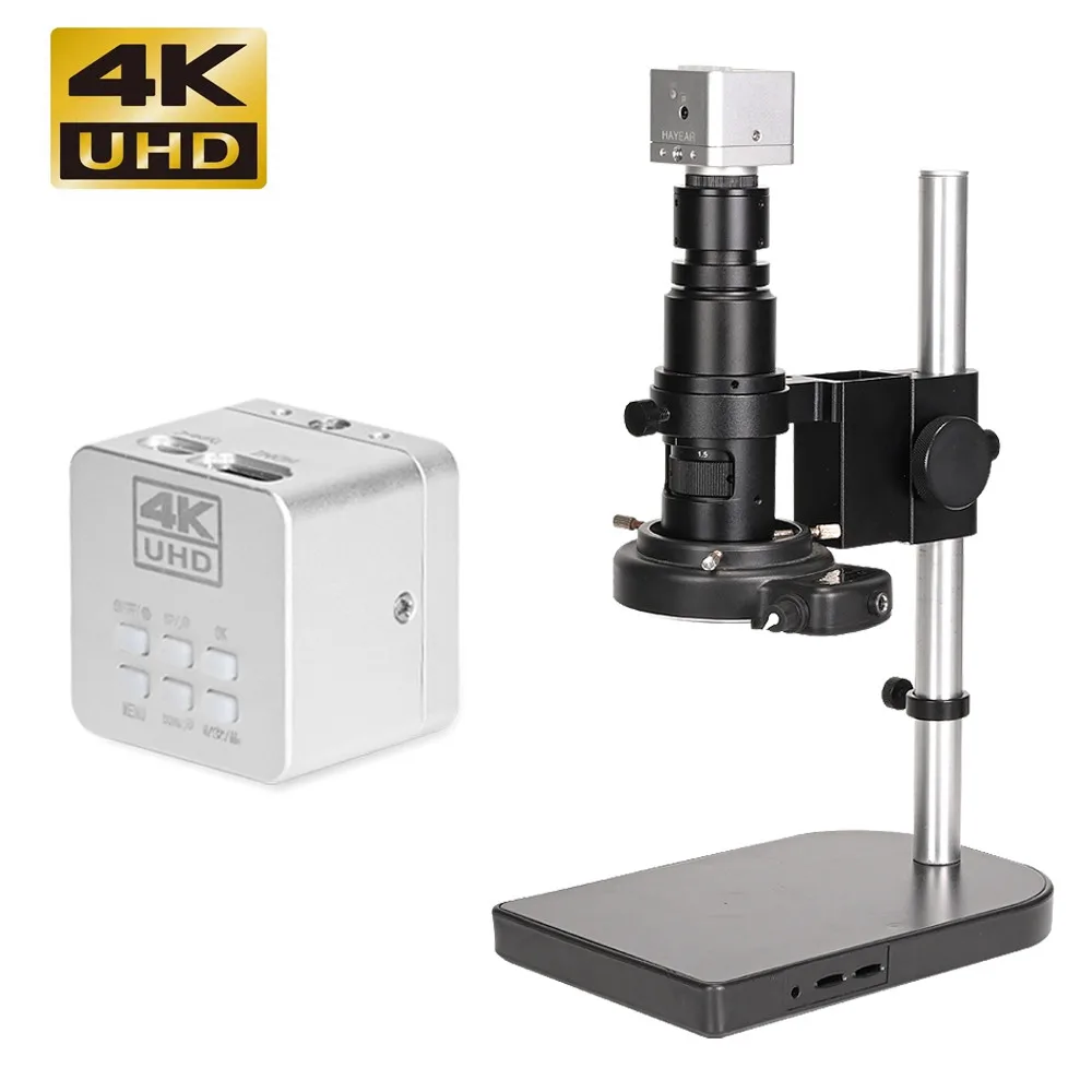 UHD 4K 41MP HDMI Type-C Sony Sensor IMX678 180X Autofocus Industrial Digital Microscope Camera for Electronic Repair Soldering