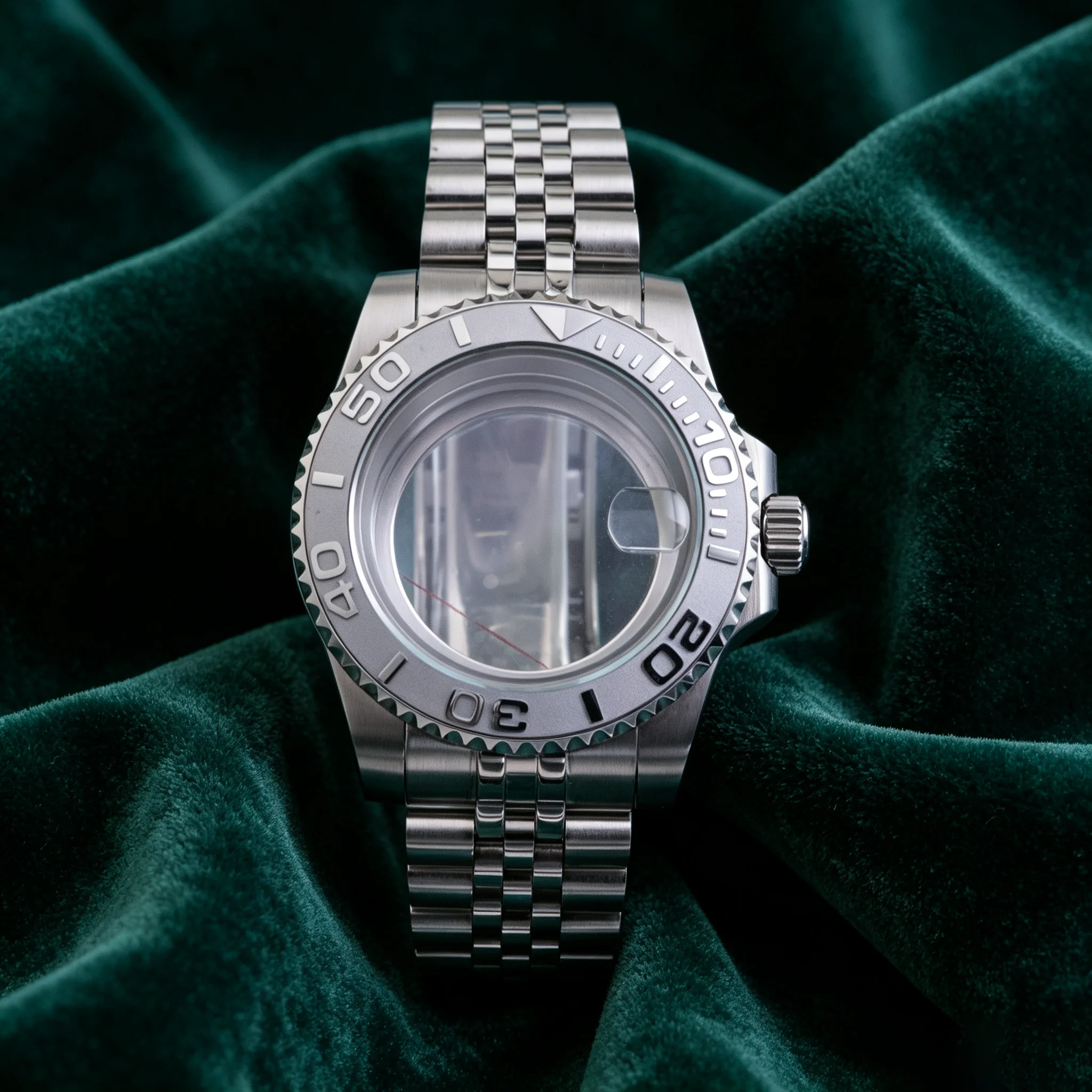 nh35-silver-watch-case-sapphire-glass-stainless-steel-40mm-yacht-master-case-for-nh34-nh35-nh36-nh38-movement-steel-watch-strap