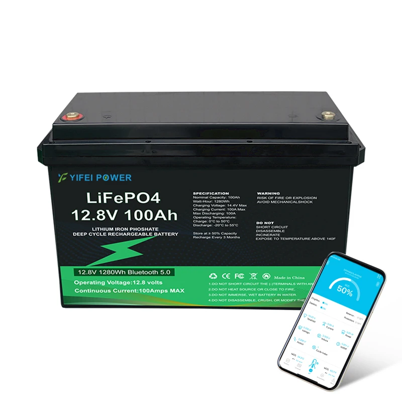

Iron phosphate battery 12v 100ah lithium ion 12.8V 25.6V 100Ah lithium iron phosphate lead-acid battery
