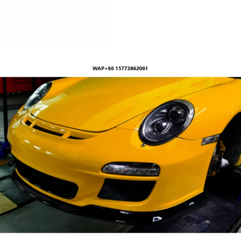 

Pors 911 2005-2011Year Upgrade to GT3RS High Quality Perfect Fitment Car BodyKit Bumper Fit for 911 Front Bumper