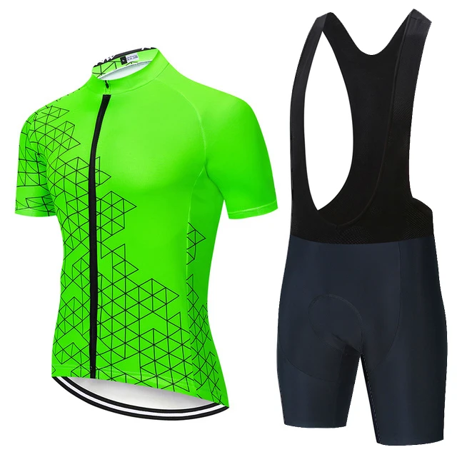 Cycling Jersey Set Men\'s Cycling Set 2024 Summer Outdoor Sport Bicycle Wear Clothing Breathable Bike Clothes MTB Cycling