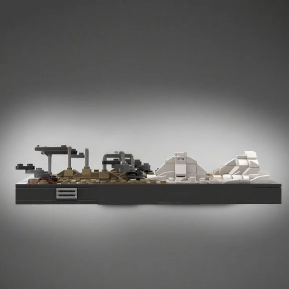 367 peças moc vitória e morte diorama coleção estrela batalha blocos de construção presente de natal brinquedo para desenvolver paciência