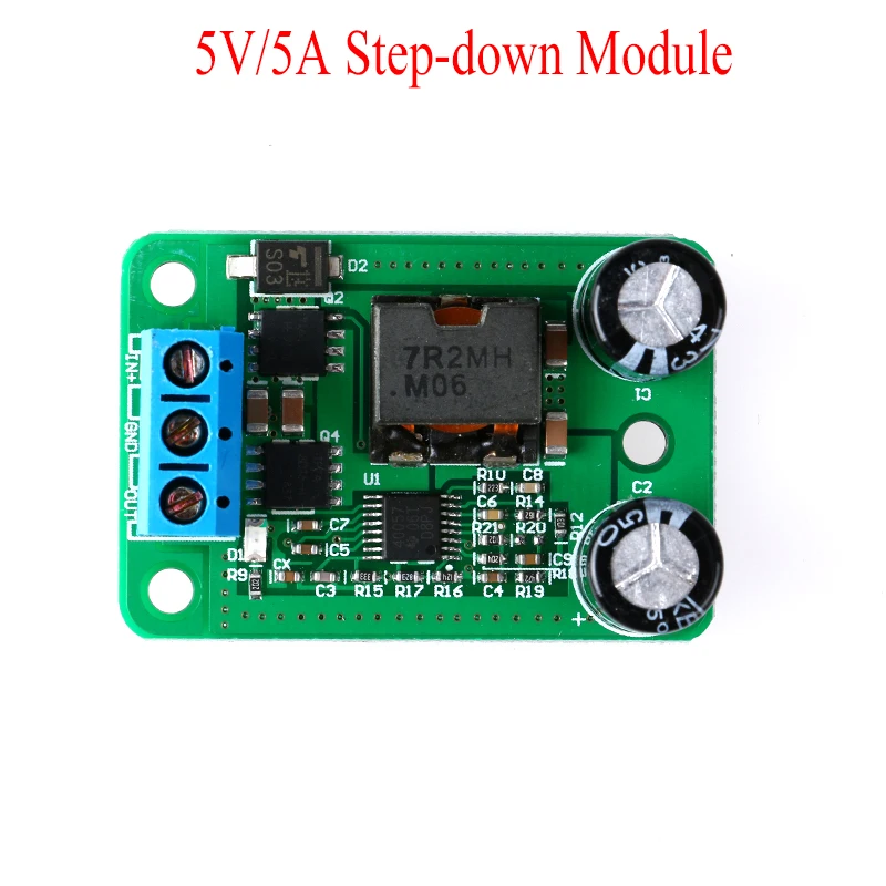 5V/5A DC-DC Step-down Module 9-35V For 055L Step-down Module Super LM2596S 12V To 5V/5A