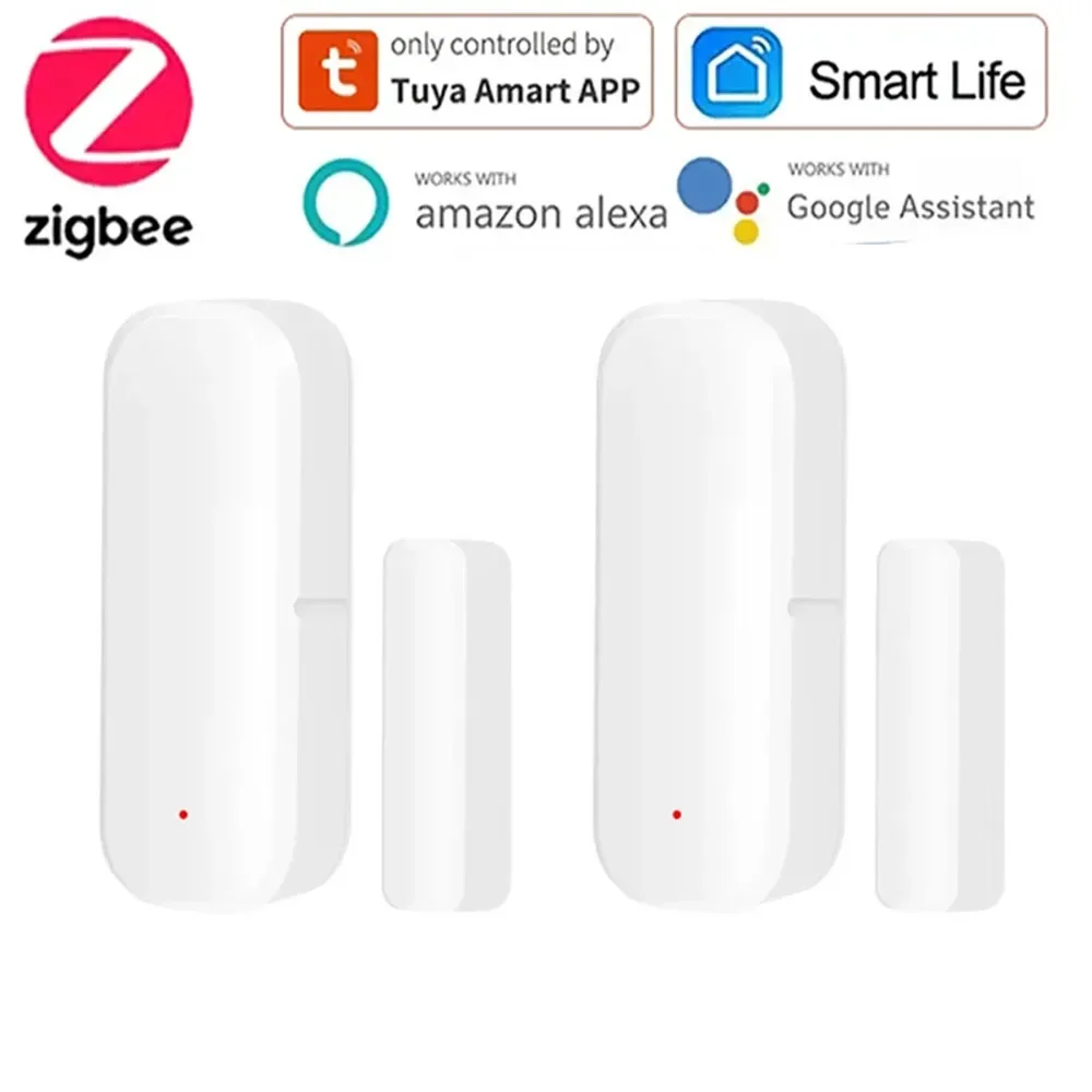 

Tuya Zigbee Smart Home Door Magnetic Automation Door & Window Sensor Detector Tuya Smart Life App Home Security Alarms