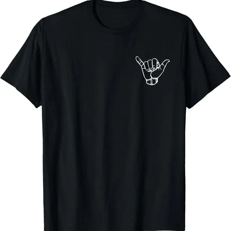Shaka Sign Surf Retro Hawaii Surfing T Shirt