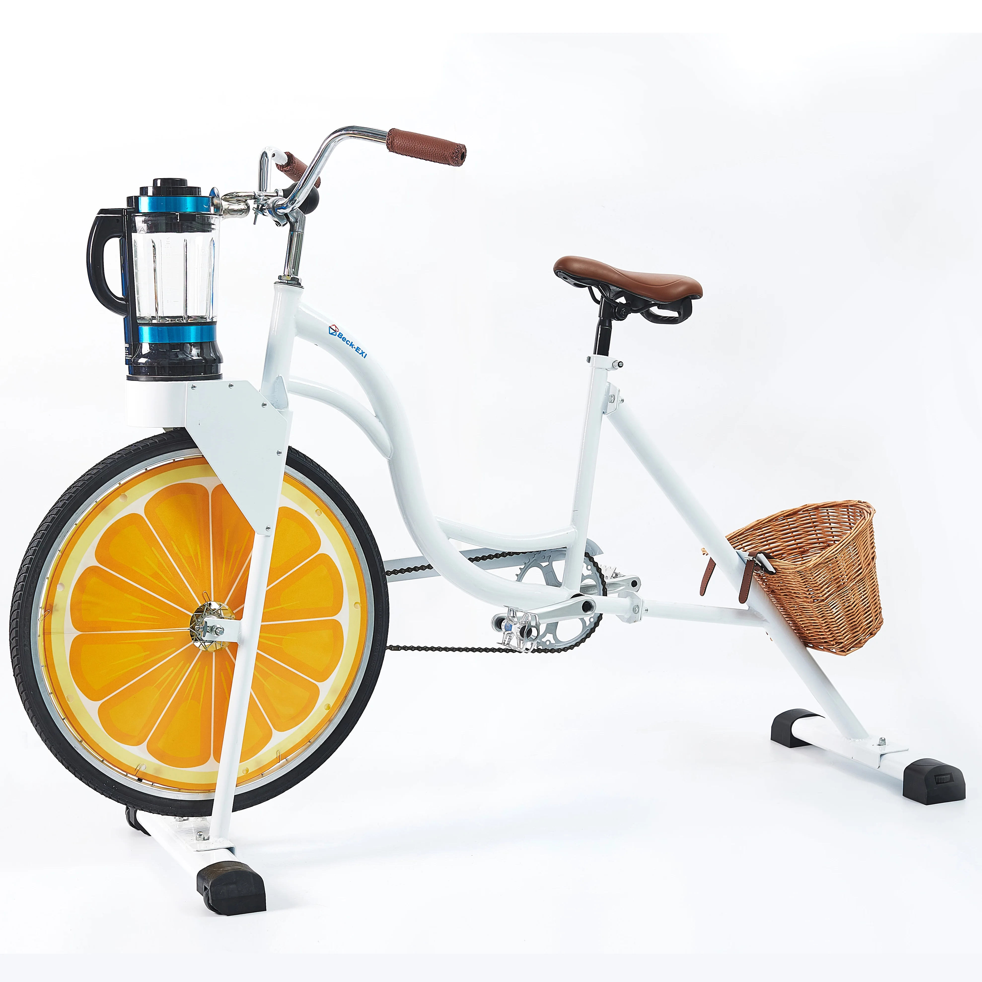 ATV&UTVEXI Smoothie Bike with Aluminum Alloy Frame 150kg Load Capacity for Outdoor Use Pedal Operated Fruit Juicer for Men and W